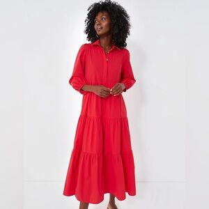Hibiscus Red Mabel Maxi, Pomander Place/ Tuckernuck, Brand New with Tags, XL